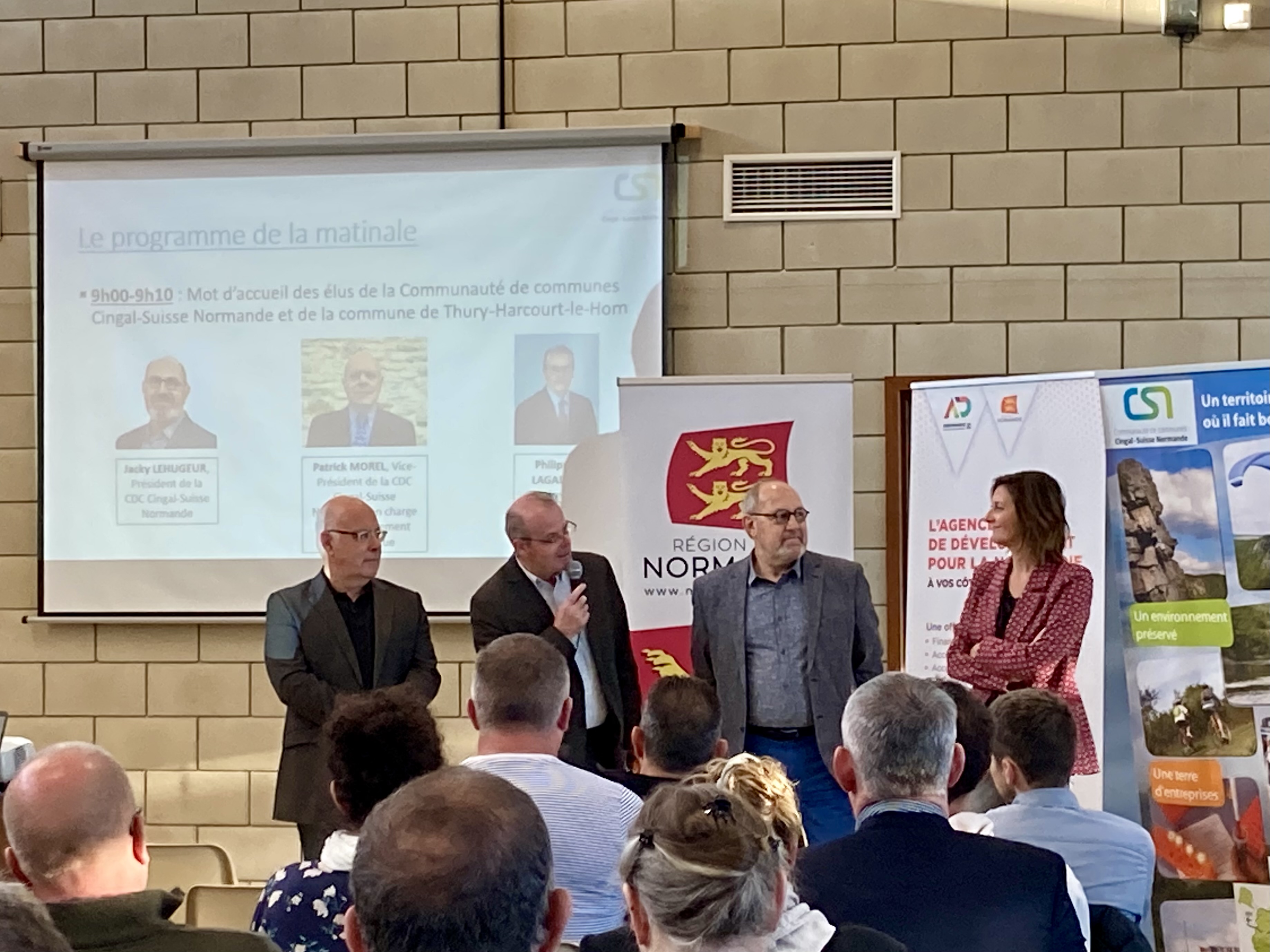 Discours d'ouverture matinale des entrepreneurs et des chefs d'entreprise